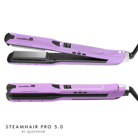 STEAMHAIR PRO® 5.0 lisseur-boucleur vapeur professionnel dernier cri, coiffage rapide, respect optimal de la fibre pour cheveux brillants, lisses et souples