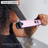 STEAMHAIR Pro® 5.0 lisseur boucleur vapeur