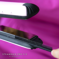 STEAMHAIR Pro® 5.0 lisseur boucleur vapeur