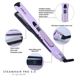 STEAMHAIR Pro® 5.0 lisseur boucleur vapeur