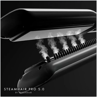 STEAMHAIR Pro® 5.0 lisseur boucleur vapeur