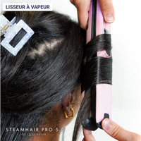 STEAMHAIR Pro® 5.0 lisseur boucleur vapeur