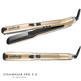 STEAMHAIR Pro® 5.0 lisseur boucleur vapeur